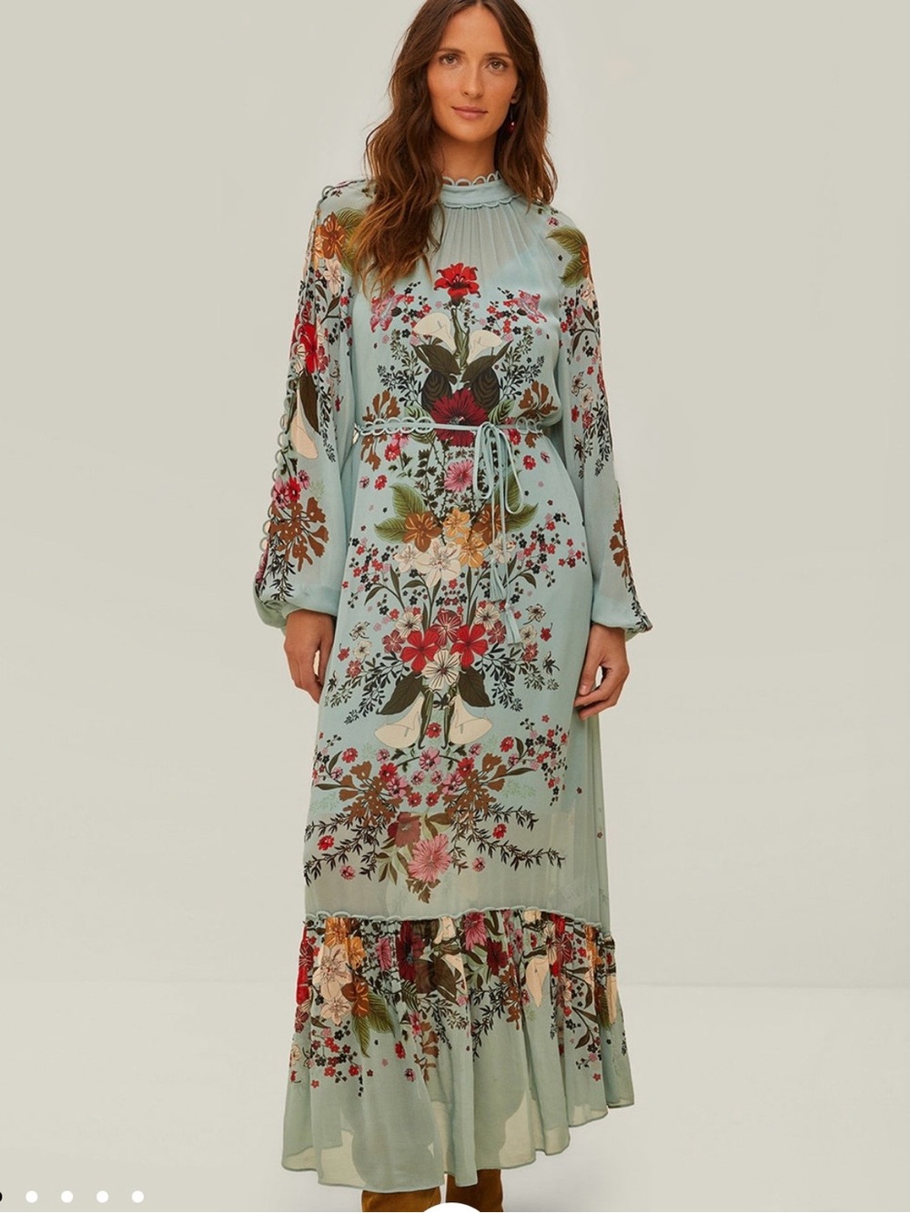 Farm Rio Beauty Bouquet Dress. Price is firm. - Picture 5 of 11